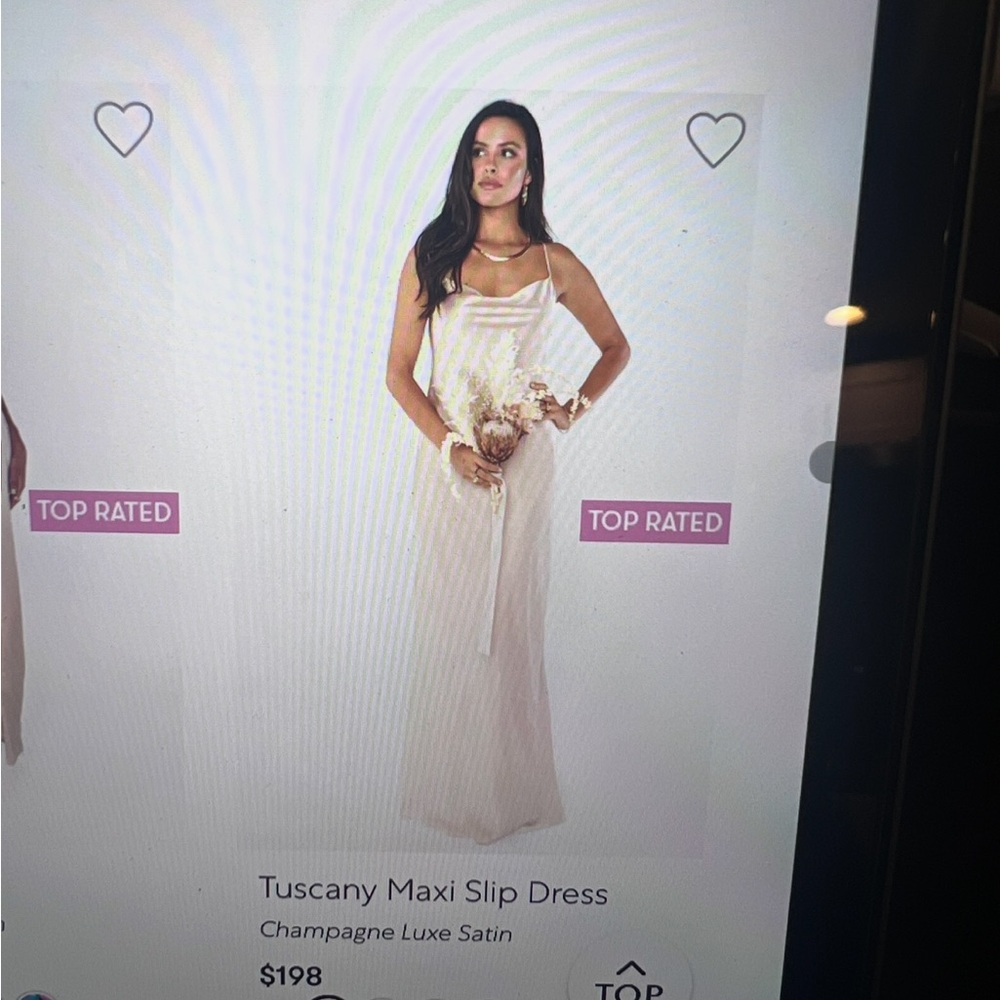 Show me my mumu Tuscany maxi slip dress
